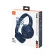 JBL Tune 670NC Ασύρματα/Ενσύρματα On Ear Ακουστικά με 70 ώρες Λειτουργίας και Quick Charge Μπλε