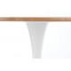 60-21857 STING table, color: top - golden oak, legs - white DIOMMI V-CH-STING-ST