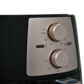 ΦΡΙΤΕΖΑ ΑΕΡΟΣ LUXELL LX-FC5638 ΜΑΥΡΟ-ΡΟΖ 5.5LT