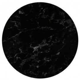 Ε101,45 HPL (High Pressure Laminated) Επιφάνεια Τραπεζιού Απόχρωση Black Marble, Εξωτερικού χώρου