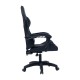 275-000013 Καρέκλα γραφείου gaming William pakoworld PU μαύρο