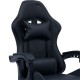 275-000013 Καρέκλα γραφείου gaming William pakoworld PU μαύρο