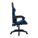 275-000014 Καρέκλα γραφείου gaming William pakoworld PU μαύρο-μπλε