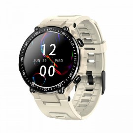 Egoboo SN92 Smartwatch με Παλμογράφο (Sand)