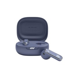 JBL Live Flex Earbud Bluetooth Handsfree Ακουστικά με Θήκη Φόρτισης Μπλε