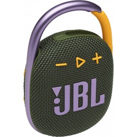 JBL Clip 4 Αδιάβροχο Ηχείο Bluetooth 5W με Διάρκεια Μπαταρίας έως 10 ώρες Χακί