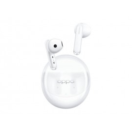 Oppo Enco Air3 Earbud Bluetooth Handsfree Ακουστικά με Αντοχή στον Ιδρώτα και Θήκη Φόρτισης Glaze White
