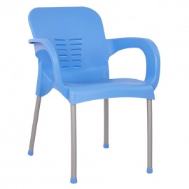 14720010 Καρέκλα Κήπου ArteLibre Μπλε PP 60x50x80xcm Μπλε