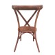 14840061 Καρέκλα Κήπου CHAD Μπαμπού Αλουμίνιο 44x52x87cm Καφέ