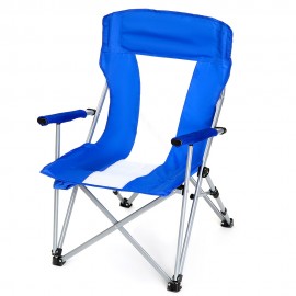 14660025 Καρέκλα Παραλίας CURACAO Μπλε Μέταλλο/Ύφασμα 55x55x95cm Μπλε