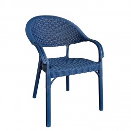 14720030 Καρέκλα Κήπου Eco Μπλε Ανακυκλωμένο PP 59x55x84cm Μπλε