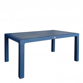 14720033 Τραπέζι Κήπου Eco Μπλε Ανακυκλωμένο PP 150x90x74cm Μπλε