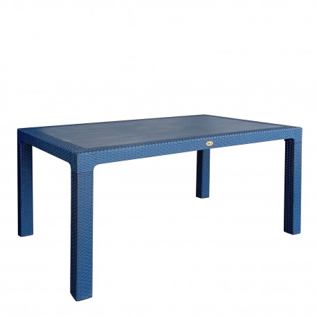14720033 Τραπέζι Κήπου Eco Μπλε Ανακυκλωμένο PP 150x90x74cm Μπλε