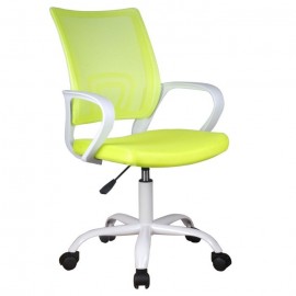 14230043 Καρέκλα Γραφείου ArteLibre RALOU Πράσινο Mesh 53x59x88-98cm Πράσινο