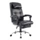 14240015 Καρέκλα Γραφείου ArteLibre ΑΜΑΡΥΛΛΙΣ Μαύρη 72x66x122-132cm Μαύρο
