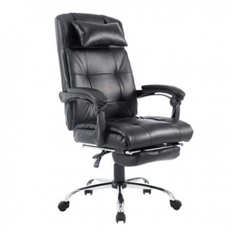14240015 Καρέκλα Γραφείου AMAPYΛΛIΣ Μαύρη 72x66x122-132cm Μαύρο