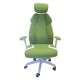 14240019 Καρέκλα Γραφείου ZHNOBIA Πράσινο/Λευκό 63x67.5x120-128cm Πράσινο