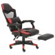14240030 Καρέκλα Γραφείου Gaming ΙΟΥΛΙΑ Κόκκινο PVC 63x67x113-121cm Μαύρο/Κόκκινο