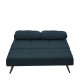 14210220 Καναπές Κρεβάτι Διθέσιος GAEL Μπλε/Μαύρο 150x91x90cm Μαύρο/Μπλε