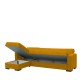 14210238 Καναπές Κρεβάτι Γωνιακός JOSE Μουσταρδί 270x165x84cm Κίτρινο/Μουσταρδί