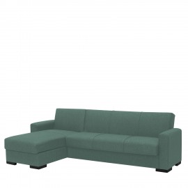 14210239 Καναπές Κρεβάτι Γωνιακός ArteLibre JOSE Μέντα 270x150x86cm Πράσινο/Μέντα
