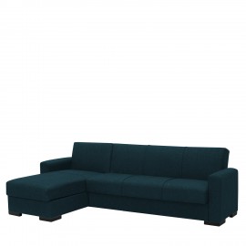 14210241 Καναπές Κρεβάτι Γωνιακός JOSE Μπλε 270x165x84cm Μπλε