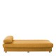 14210243 Καναπές Κρεβάτι Τριθέσιος LAURA Μουσταρδί 190x75x80cm Κίτρινο/Μουσταρδί