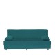 14210245 Καναπές Κρεβάτι Τριθέσιος LAURA Πετρόλ 190x75x80cm Πράσινο/Πετρόλ