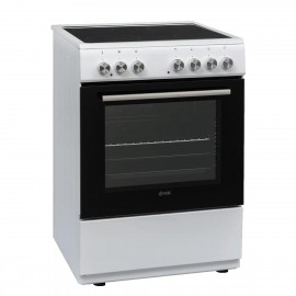 15270057 Κουζίνα Ηλεκτρική Κεραμική 69lt Π60cm Λευκό VOX CHT 6000 W
