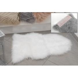 06510329 Χαλάκι Συνθετική Γούνα 60x90cm Σε 4 Χρώματα Πολύχρωμο