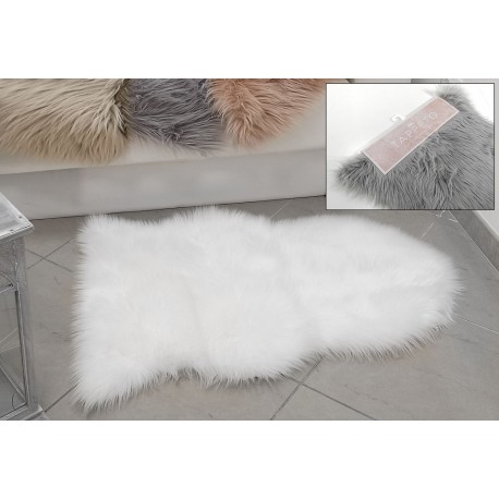 06510329 Χαλάκι Συνθετική Γούνα 60x90cm Σε 4 Χρώματα Πολύχρωμο