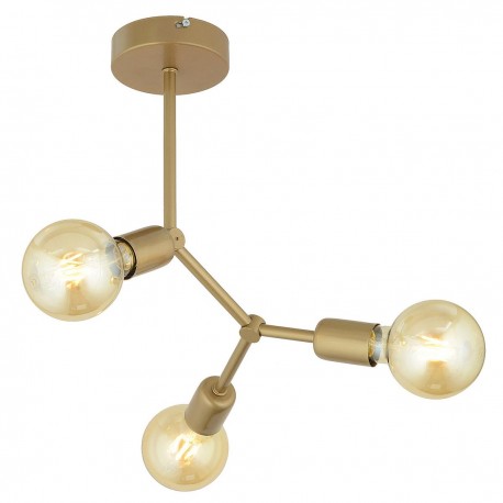 14780148 Φωτιστικό Κρεμαστό DARV Πολύφωτο Αντικέ Μέταλλο 40x40cm