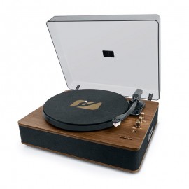 230195 Πικάπ-Bluetooth MT-106ΒΤ MUSE Με USB Wooden