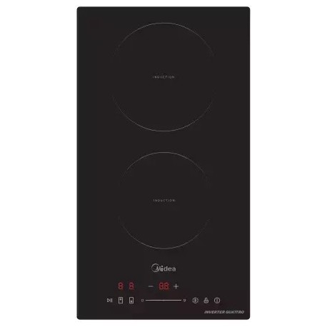 Midea MIH350D157K0 Domino Επαγωγική Εστία Αυτόνομη με Λειτουργία Κλειδώματος 28.8x52εκ.