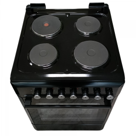 ΚΟΥΖΙΝΑ ΗΛΕΚΤΡΙΚΗ MULTIHOME MH-6149 BLACK 60CM