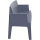 20-0116 BOX DARK GREY KANAΠEΣ ΠΟΛ/ΝΙΟΥ