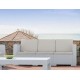 53-0813 MONACO WHITE 3ΘΕΣ.ΚΑΝΑΠΕΣ ΜΕ ΜΑΞ. ΠΟΛ/ΝΙΟΥ