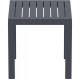 53-0107 OCEAN DARK GREY ΤΡΑΠΕΖΙ 45Χ45Χ45εκ. ΠΟΛ/ΝΙΟΥ