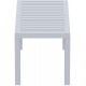 53-0122 OCEAN SILVER GREY ΤΡΑΠΕΖΙ 90Χ45Χ45εκ. ΠΟΛ/ΝΙΟΥ