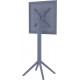 20-0288 SKY DARK GREY BAR 60Χ60Χ108εκ.ΠΤΥΣ/ΝΟ ΤΡΑΠ. ΠΟΛ/ΝΙΟΥ