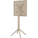 20-0287 SKY TAUPE BAR 60Χ60Χ108εκ.ΠΤΥΣ/ΝΟ ΤΡΑΠ. ΠΟΛ/ΝΙΟΥ