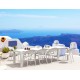 20-9986 Σετ Τραπεζαρίας 9τμχ Vegas Sunset Dark Grey 100X260/300Χ75εκ.