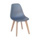 20-9903 Σετ Τραπεζαρίας Loft Plus Grey Randy 5τμχ 120Χ80X72εκ.