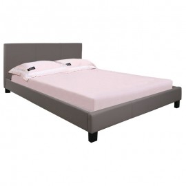 Ε8055,3 WILTON Κρεβάτι Διπλό, για Στρώμα 150x200cm, PU Απόχρωση Cappuccino
