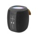 110583-0020 Akai ABTS-V5 Μαύρο φορητό μίνι ηχείο Bluetooth με USB, SD, FM, AWS, LED, Handsfree-1*5W