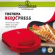 Telemax -2  RedXpress Τοστιέρα για 2 Τοστ 750W Κόκκινη 35-0020