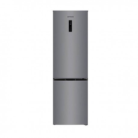 Pyramis FSN 195 Ψυγειοκαταψύκτης Υ195xΠ60xΒ68.5εκ. Inox E (031007101)