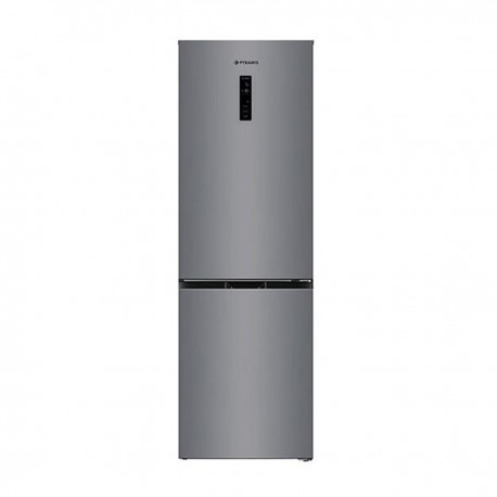 Pyramis FSO 185 Ψυγειοκαταψύκτης NoFrost Υ185xΠ60xΒ68.5εκ. Inox E (031007201)