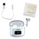 10091-0003 NSP BN550 NSPods Pro Λευκά αδιάβροχα ασύρματα Bluetooth V5.3, Handsfree in-ear ακουστικά IPX4 με θήκη φόρτισης