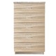 14370012 Συρταριέρα STONECROP Φυσικό Μελαμίνη 60x40x97cm Φυσικό